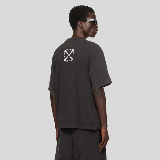 Playera Off White blurred Mary