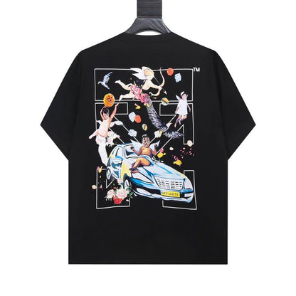 Off White Estampado con Querubines