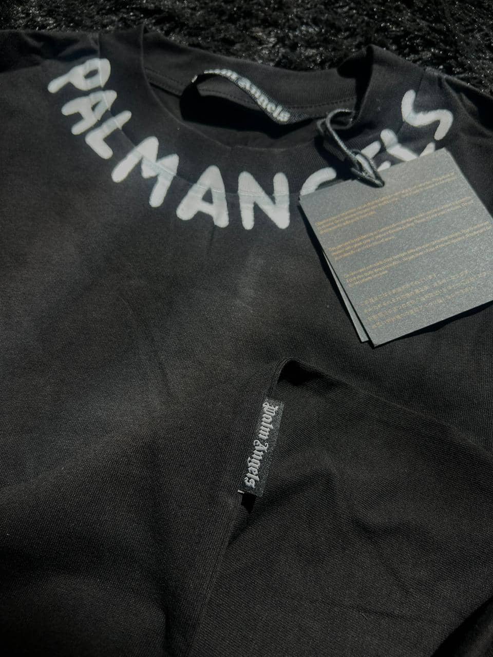 Palm Angels Logo en cuello