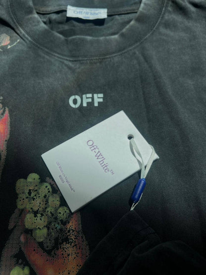 Off White Estampado Hombre en Torso