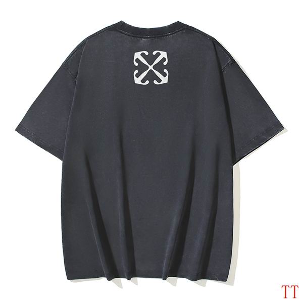 Off White Estampado Hombre en Torso