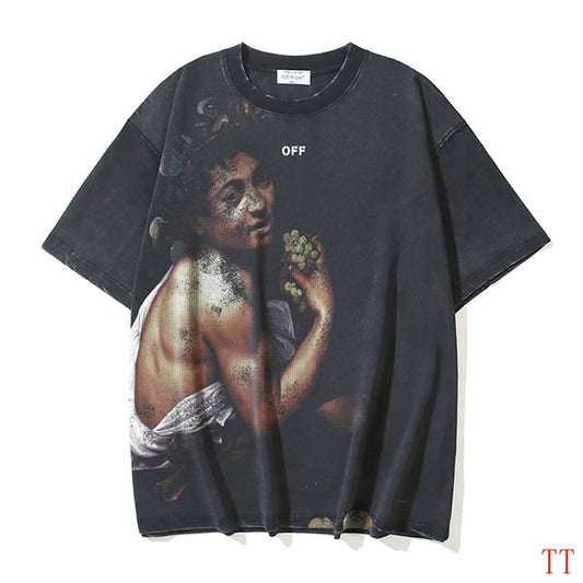 Off White Estampado Hombre en Torso